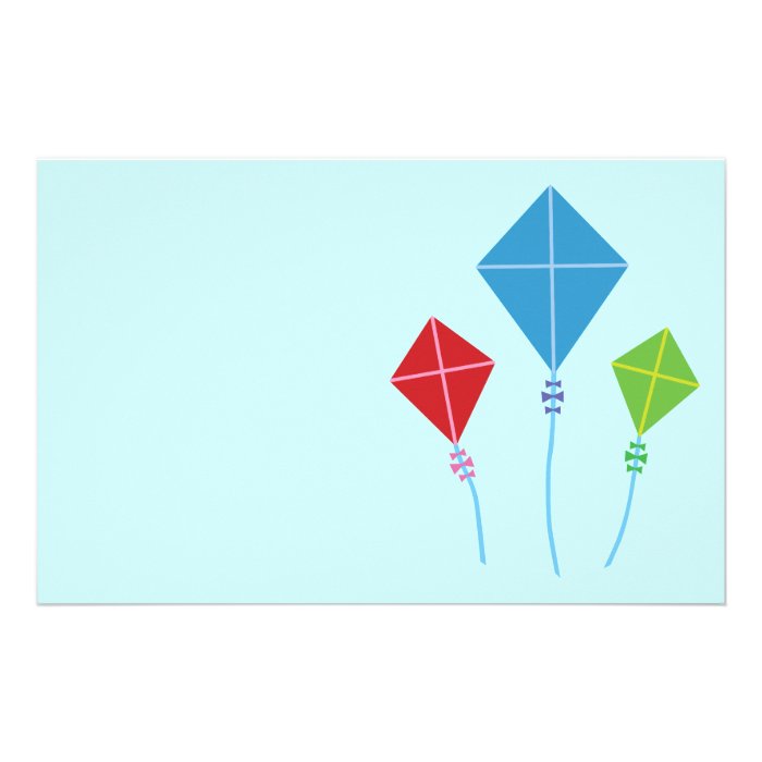 Playful Kites Custom Stationery