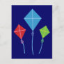 Playful Kites Postcard