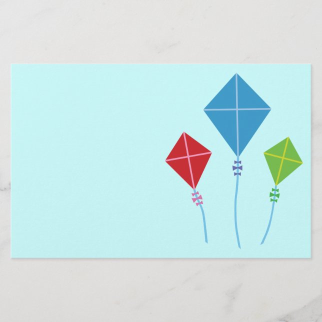 Playful Kites Stationery (Front)