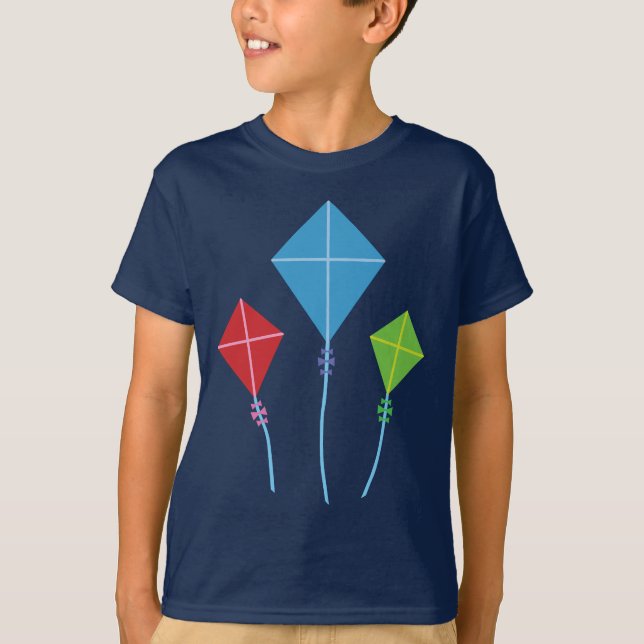 Playful Kites T-Shirt (Front)