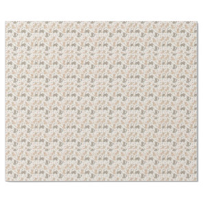 Playful Kittens and Paw Prints - Kids Cat Pattern Wrapping Paper