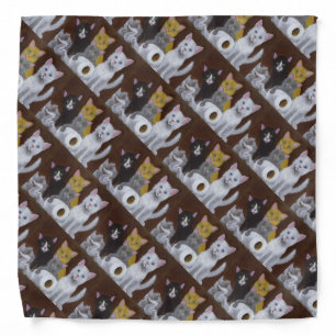 Playful Kittens Bandana