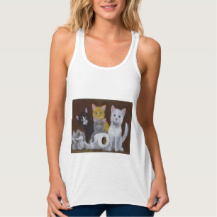Playful Kittens Tank Top