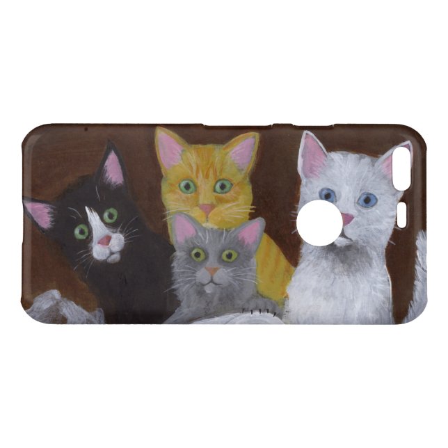Playful Kittens Uncommon Google Pixel Case (Back (Horizontal))
