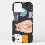 Playful Kittens: Whimsical Weaves iPhone 12 Case
