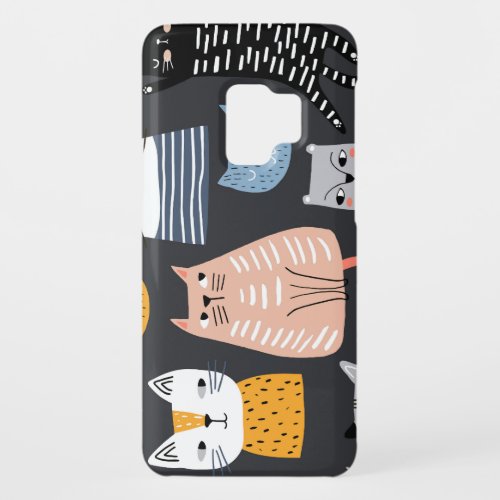 Playful Kittens Whimsical Weaves Case_Mate Samsung Galaxy S9 Case