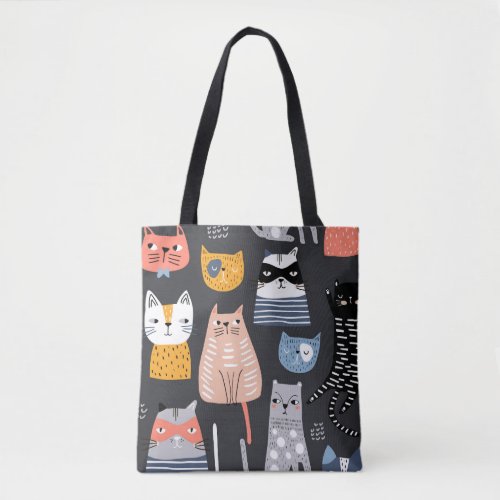 Playful Kittens Whimsical Weaves Tote Bag