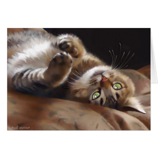 Playful Kitty Cards (Front Horizontal)