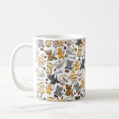 Playful Kitty Cats Coffee Mug