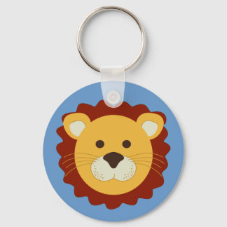 Playful Lion Keychain