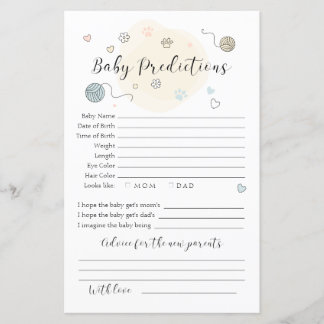 Playful little kitten Predictions for Baby