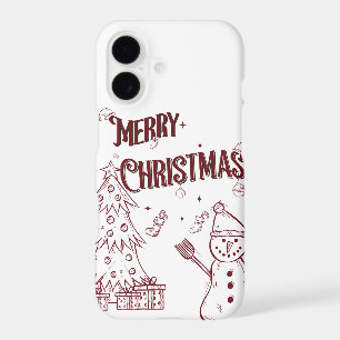 Playful Merry Christmas iPhone 17 Case