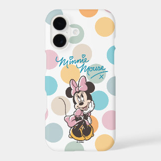 Playful Minnie Mouse Polka Dot Daydream iPhone 17 Case