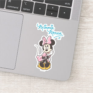 Playful Minnie Mouse Polka Dot Daydream Sticker