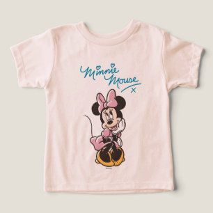 Playful Minnie Mouse Polka Dot Daydream Toddler T-shirt