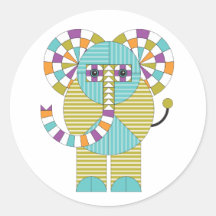 Playful Modern Elephant Quilt Pattern