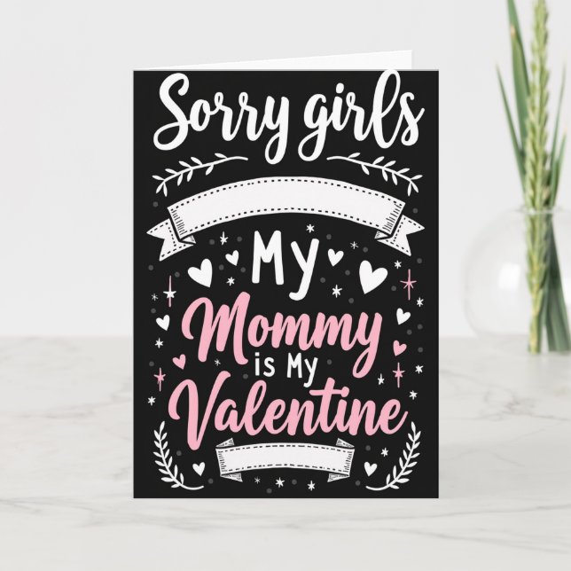 Playful Mommy Valentine Card (Front)