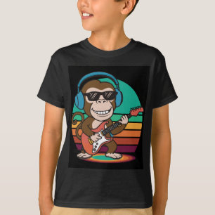 playful monkey rocks T-Shirt
