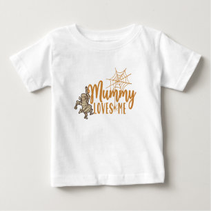Playful Mummy Baby Tee - Spooky Halloween