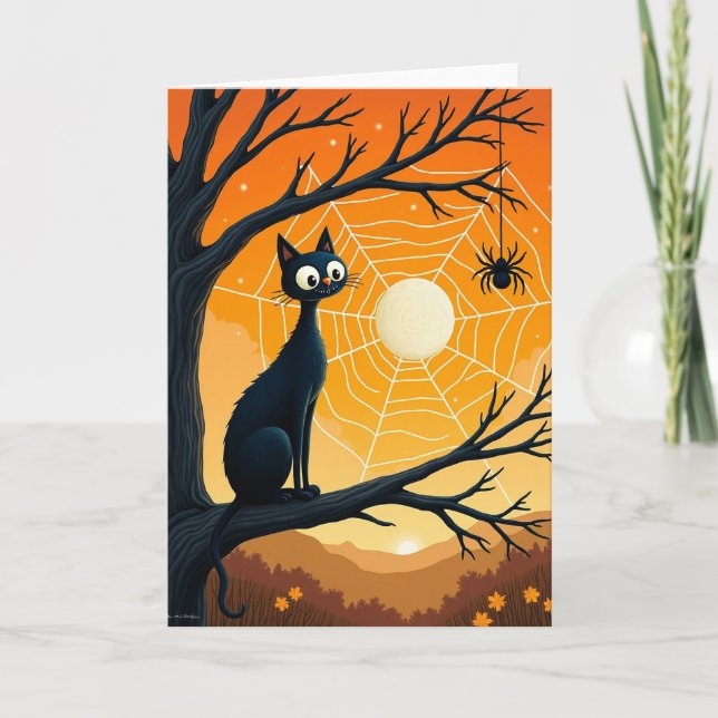 Playful Night Creature Card (Front)
