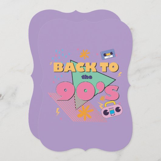 Playful Nostalgia Design  (Front/Back)