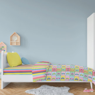 Playful Parade - Patel Playtime Patchwork Duvet Cover