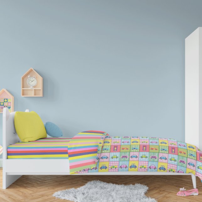 Playful Parade - Patel Playtime Patchwork Duvet Cover (Creator Uploaded)