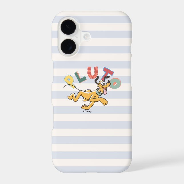 Playful Pastel Pluto Iphone Case (Back)