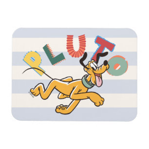 Playful Pastel Pluto Magnet