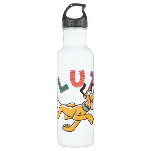 Playful Pastel Pluto Stainless Steel Water Bottle