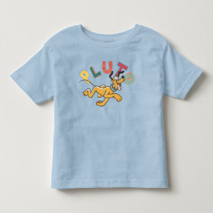 Playful Pastel Pluto Toddler T-shirt