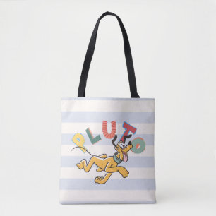 Playful Pastel Pluto Tote Bag