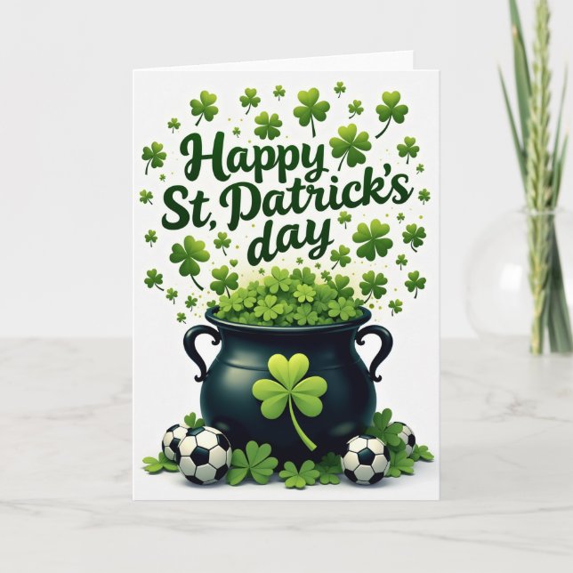 Playful Patrick Day Card (Front)