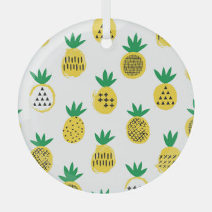 Playful Pineapples: Kid-Friendly Vintage Glass Ornament
