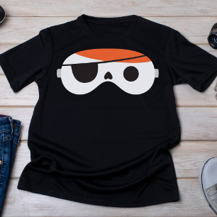 Playful Pirate Sleep Mask T-Shirt