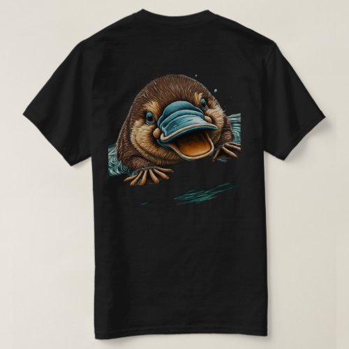 Playful Platypus Pond T_Shirt