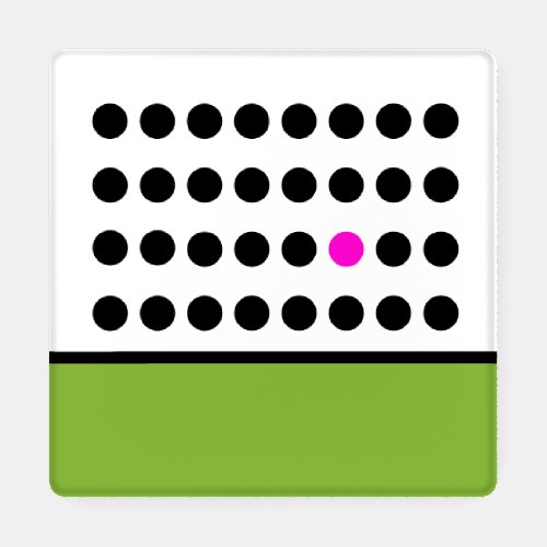Playful Polka Dots Coaster Set