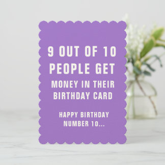 Playful Prank Birthday Card for Family and Friends