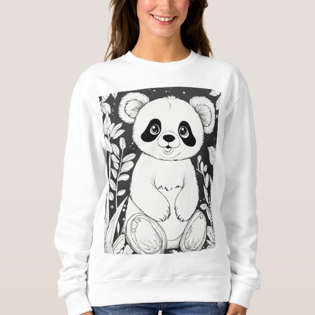 Playful Primate 'K' Graphic T-Shirt for Animal Lov Sweatshirt (Front)