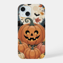 Playful Pumpkin Harvest Moon iPhone / iPad case