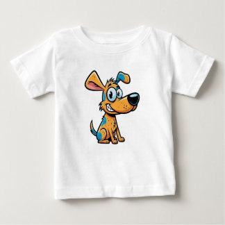 Playful Pup Baby Fine Jersey T-Shirt