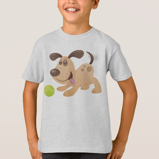 Playful Puppy T-Shirt (Front)
