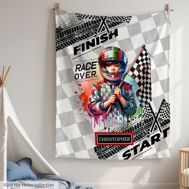 Playful Racing Blanket Formula 1 Sport Car Boy (Playful Racing Blanket Formula 1 Sport Car Boy)