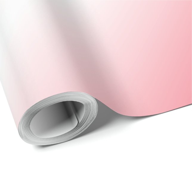 Playful Red Monochrome Shaded Diagonal Lines Wrapping Paper (Roll Corner)