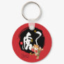 Playful Red Tiger Kung Fu Useful Gift Keychain