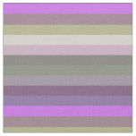 Playful Retro Pop Stripe Pattern Fabric