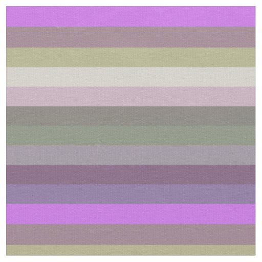 Playful Retro Pop Stripe Pattern Fabric