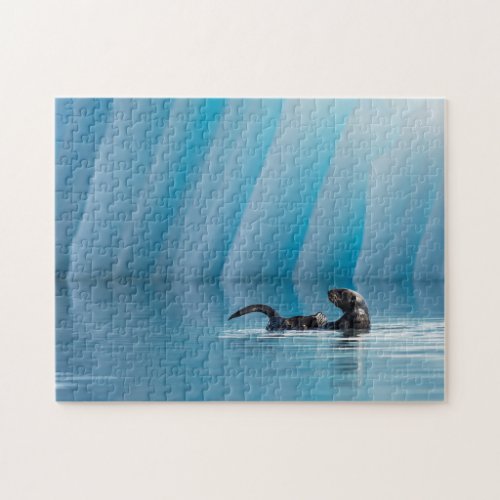 Playful Sea Otter Jigsaw Puzzle