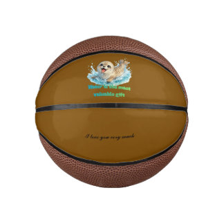 Playful Seal Water Conservation & Ocean Awareness  Mini Basketball
