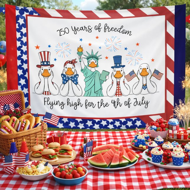 Playful Semiquincentennial Fireworks Scene  Banner (Creator Uploaded)